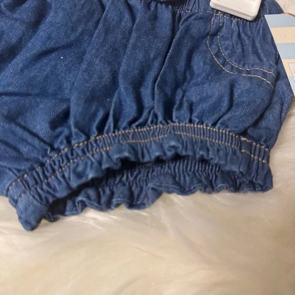 2Pcs Cat & Jack Denim Skirt & Baby Bloomer Size 6/9 Months NWT - Picture 9 of 9